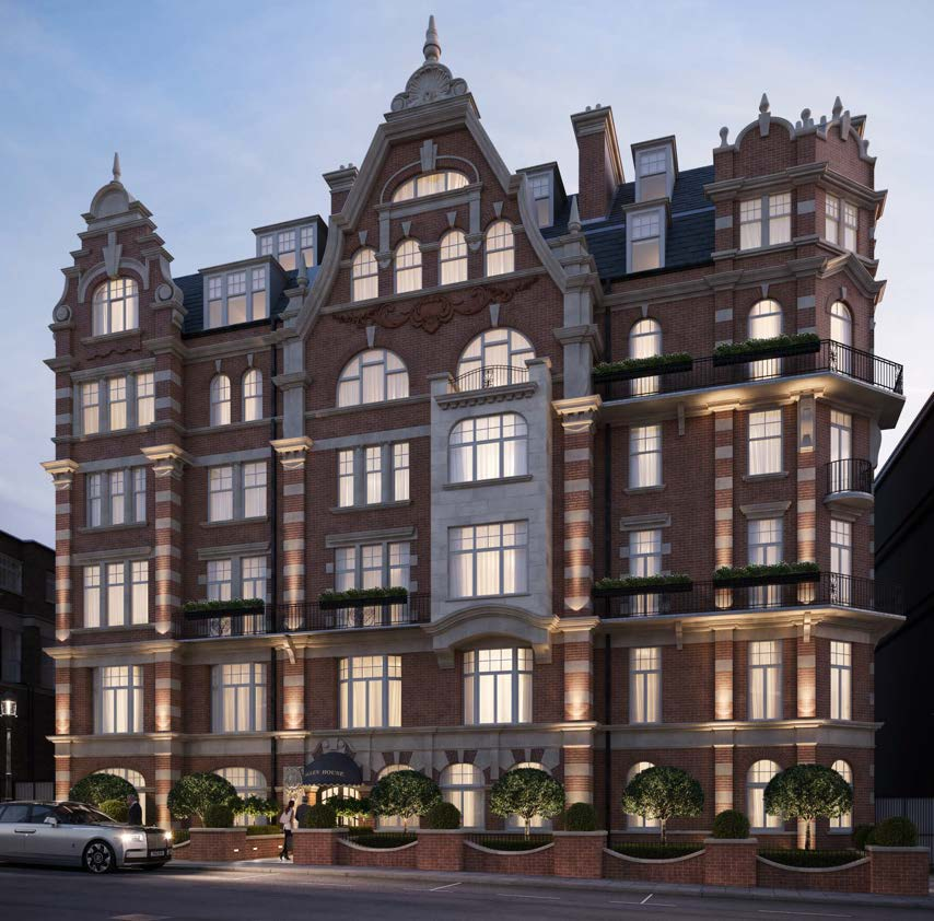 伦敦· Allen House 外立面