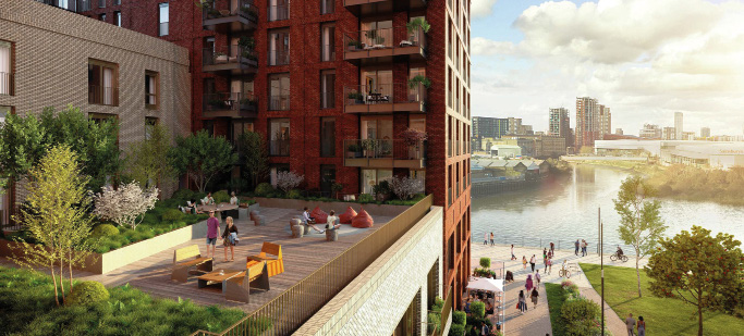 伦敦·Heron Wharf 配套