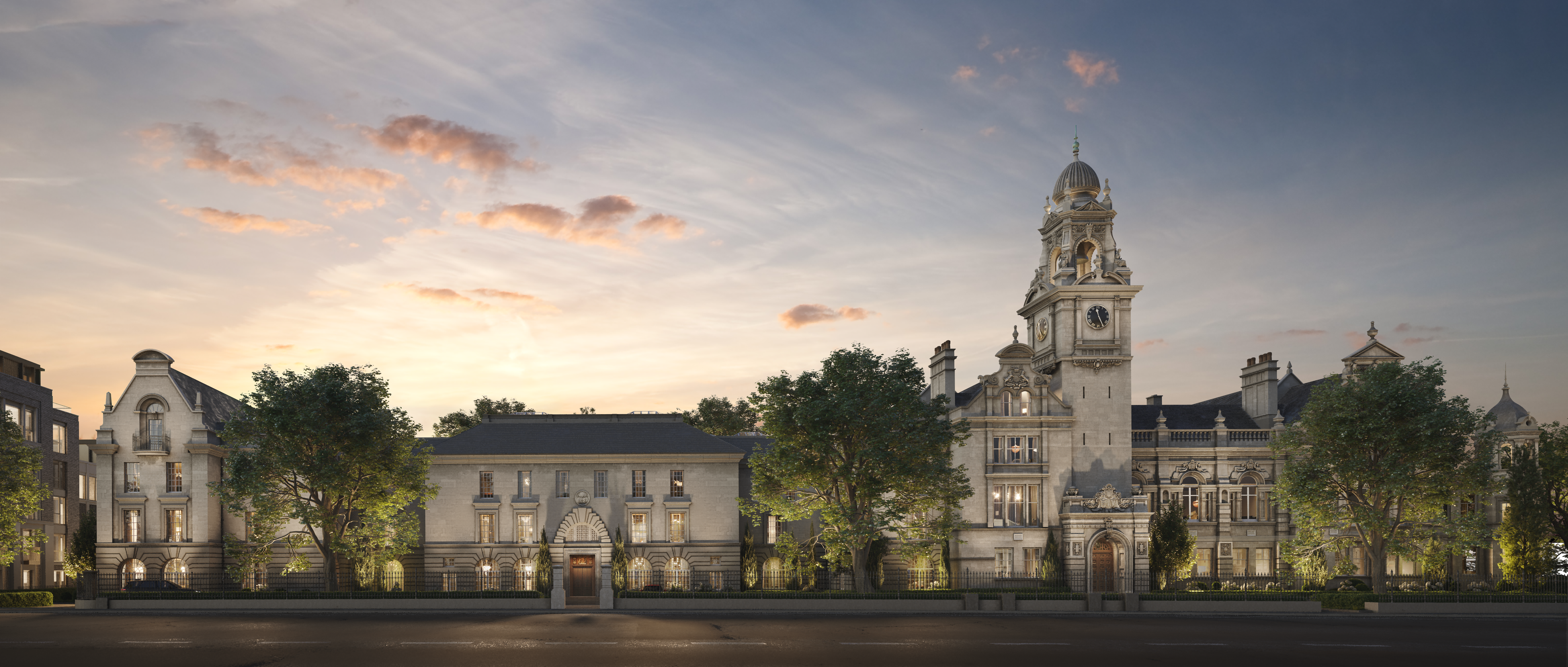 伦敦·County Hall Kingston 外立面