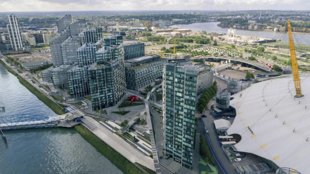 英国 格林威治Upper Riverside 两房两卫 SE10 楼盘实拍