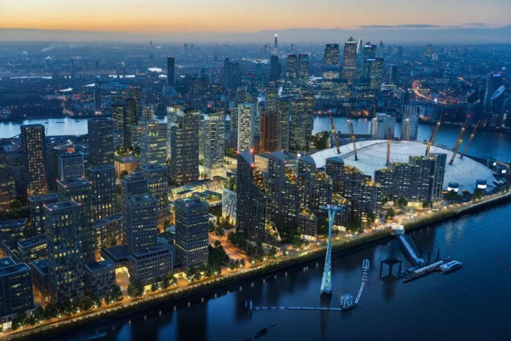 英国 格林威治Upper Riverside 两房两卫 SE10 楼盘实拍