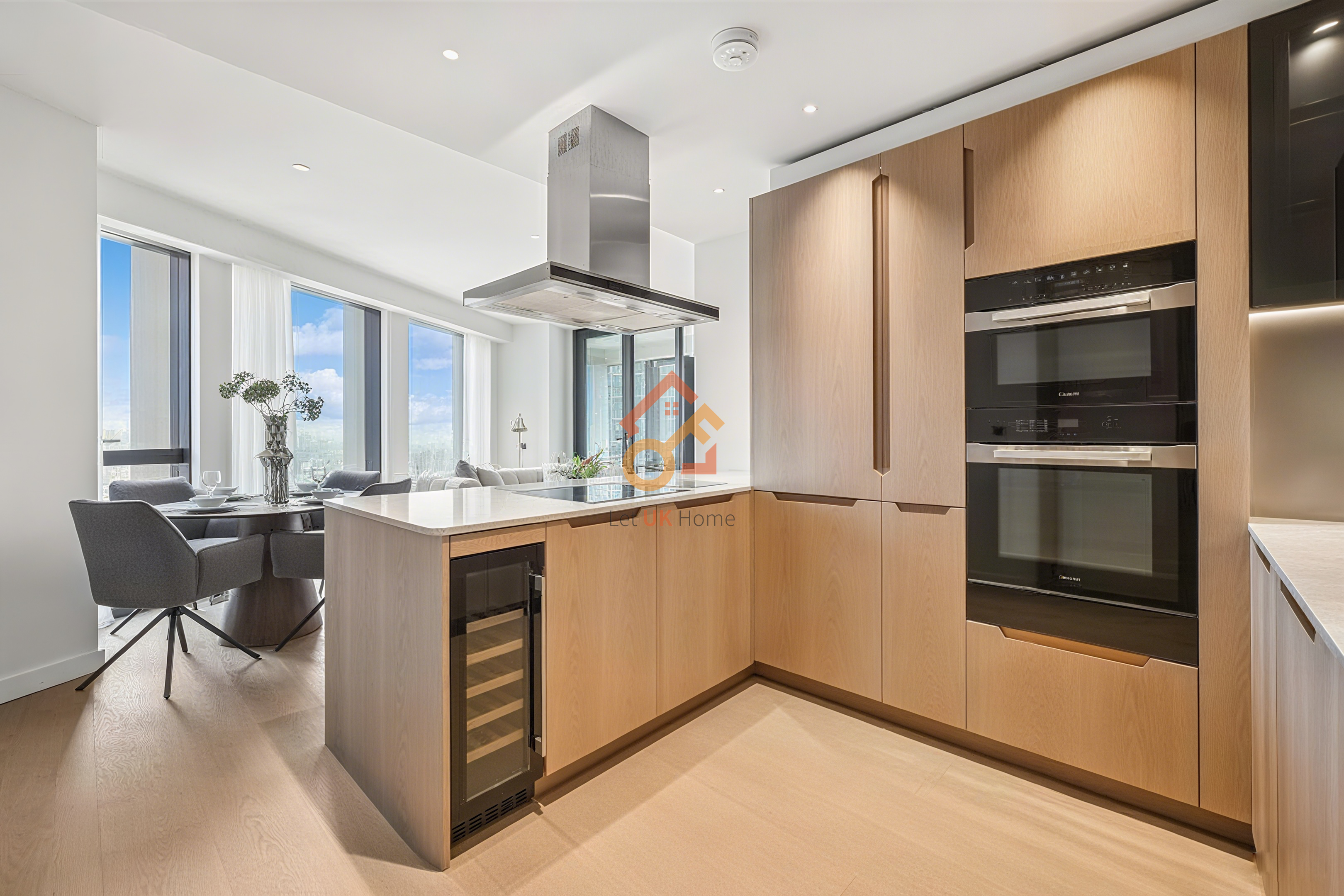伦敦Nine Elms•2房•River Park Tower 房源图片