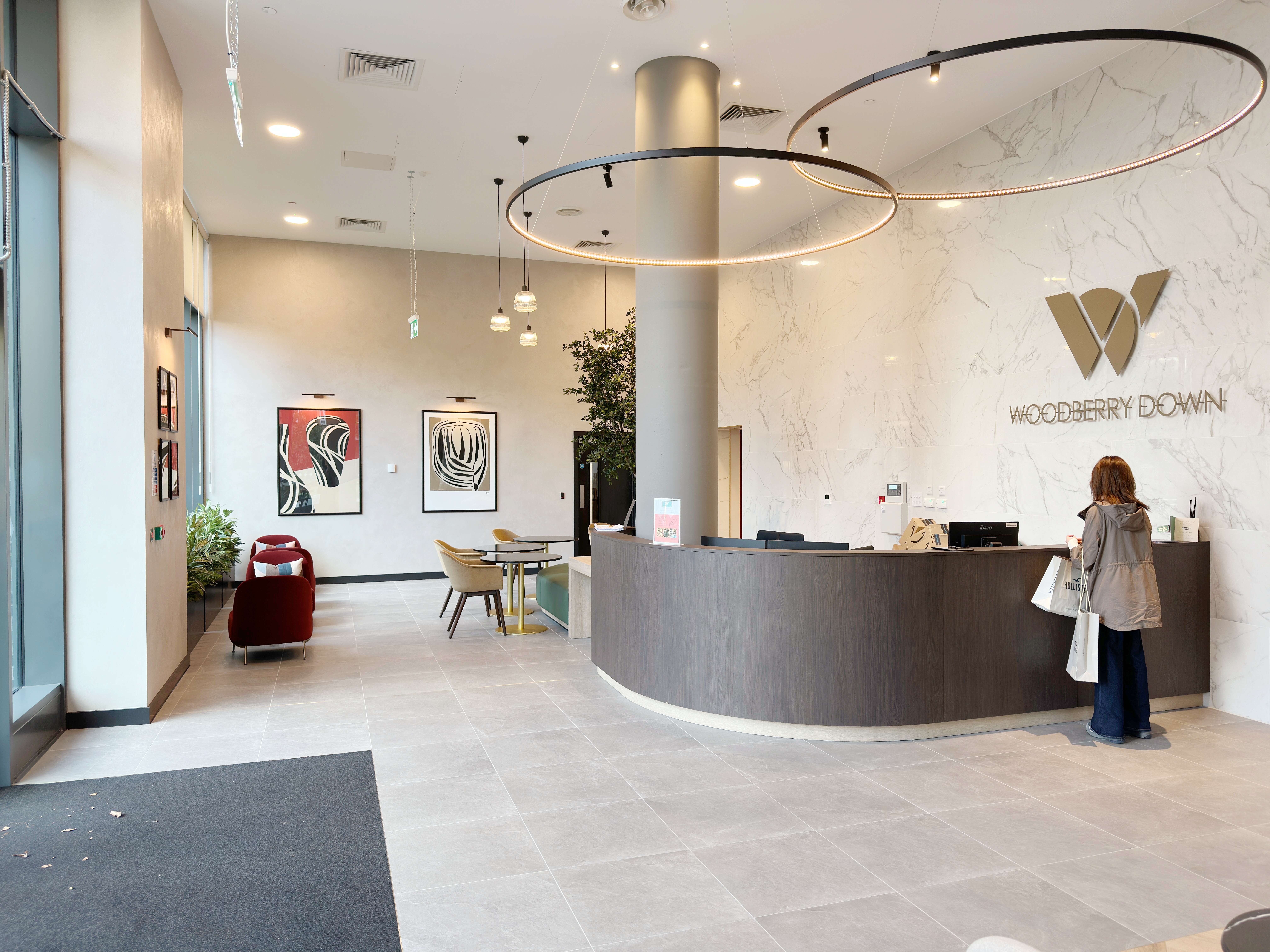 伦敦·伍贝里湖景苑 Woodberry Down 项目配套设施实拍